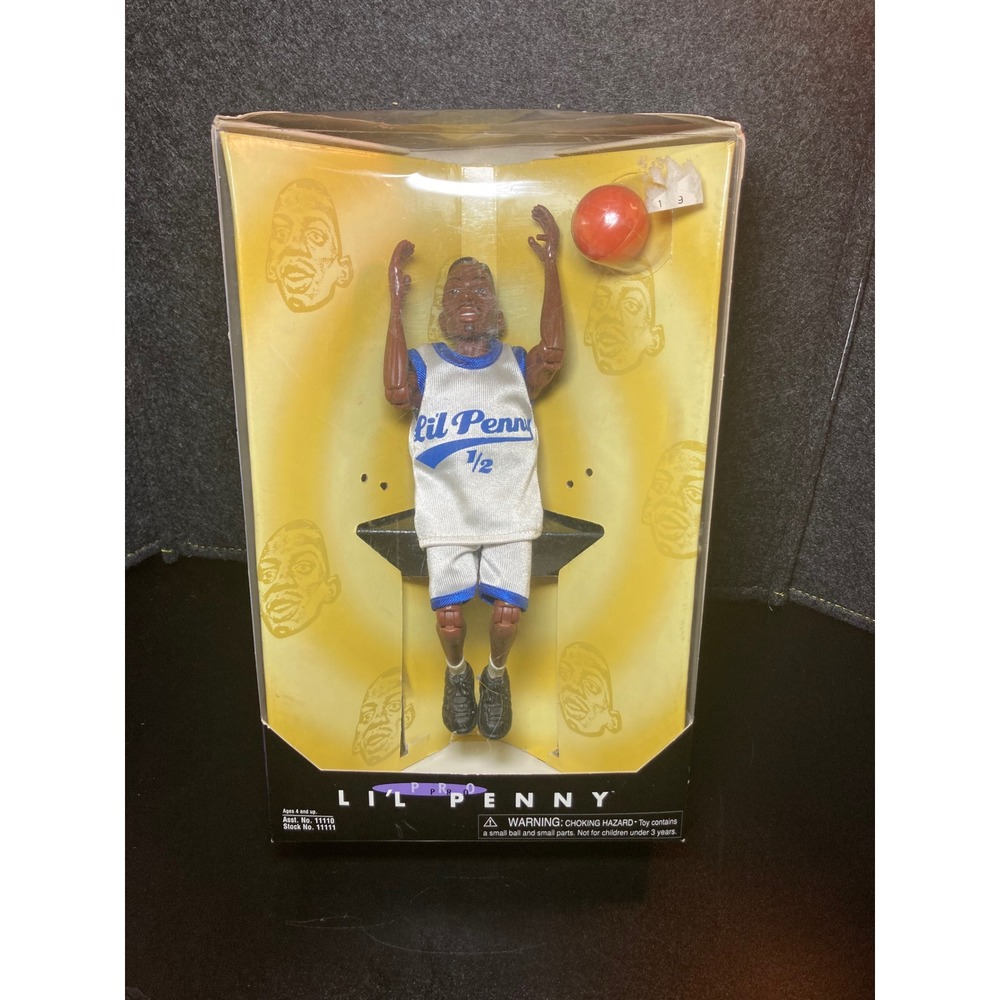 Vintage 1997 Lil Penny Action Figure Nike Basketball Hardaway Pro 11111 Read
